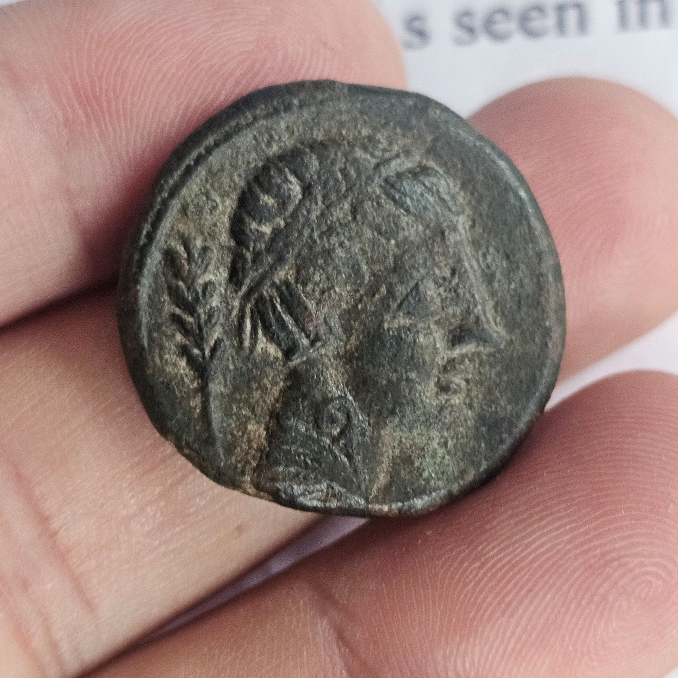 Circa 3rd-2nd Century BC Antique Celtibertian ' AS' Coin #2 - Image 5