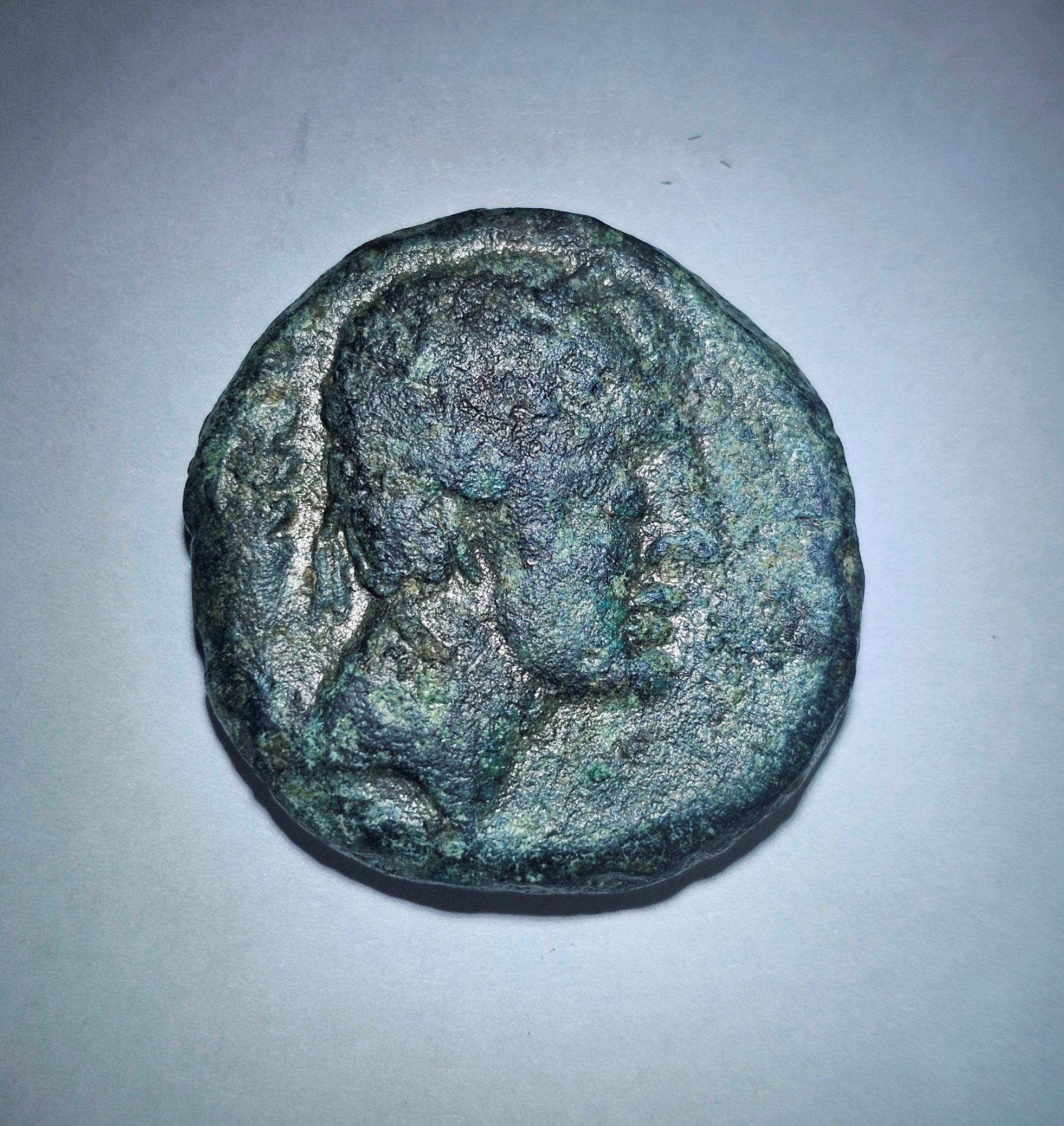 Circa 3rd-2nd Century BC Antique Clibertan 'AS' Coin #5