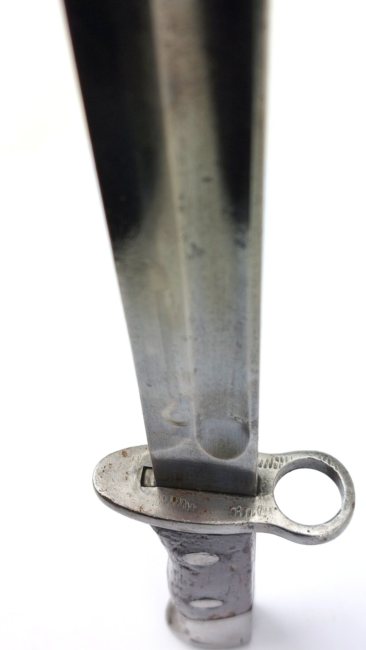 Thai (Siam), 1903, Type 45 (R.S. 121) Mauser Bayonet, with Scabbard; Siamese Markings - Image 14