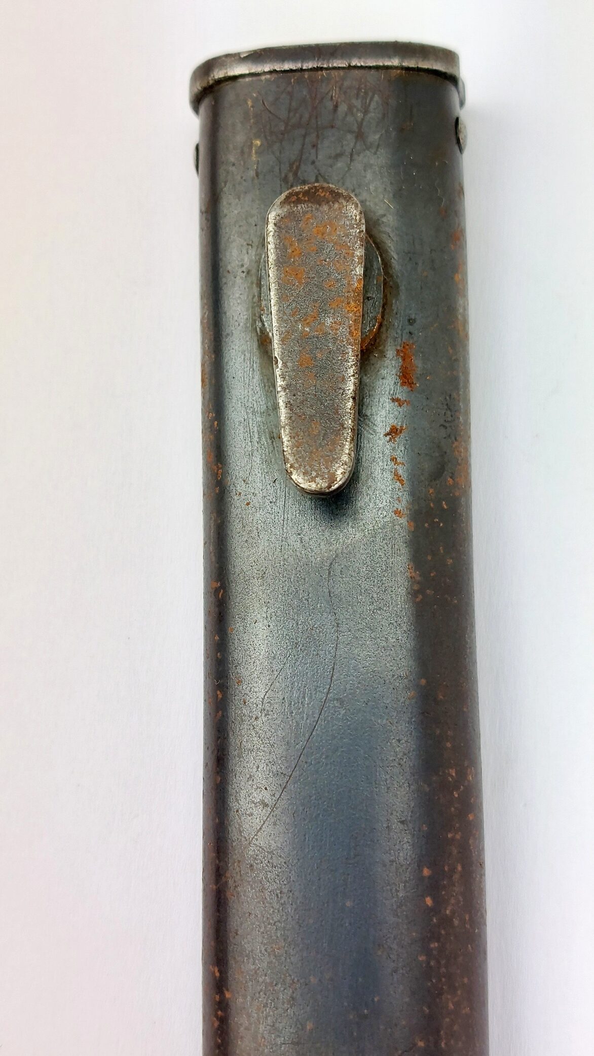 Thai (Siam), 1903, Type 45 (R.S. 121) Mauser Bayonet, with Scabbard; Siamese Markings - Image 15