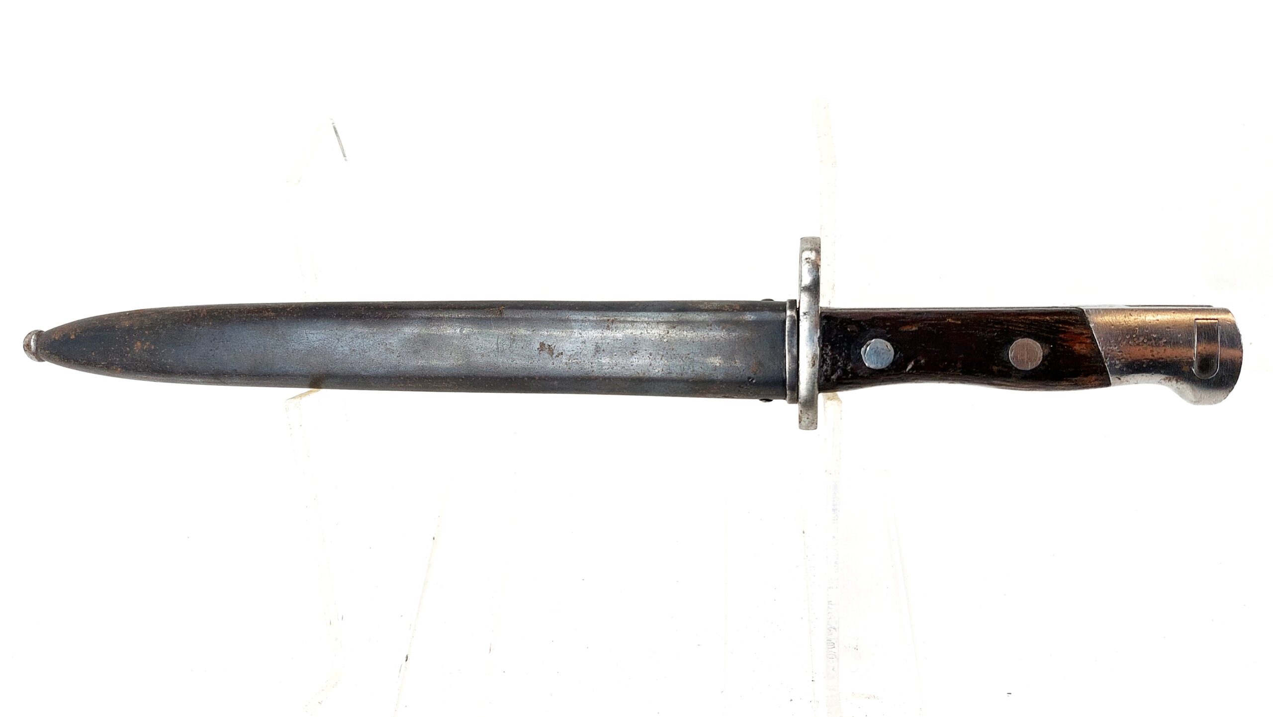 Thai (Siam), 1903, Type 45 (R.S. 121) Mauser Bayonet, with Scabbard; Siamese Markings - Image 4