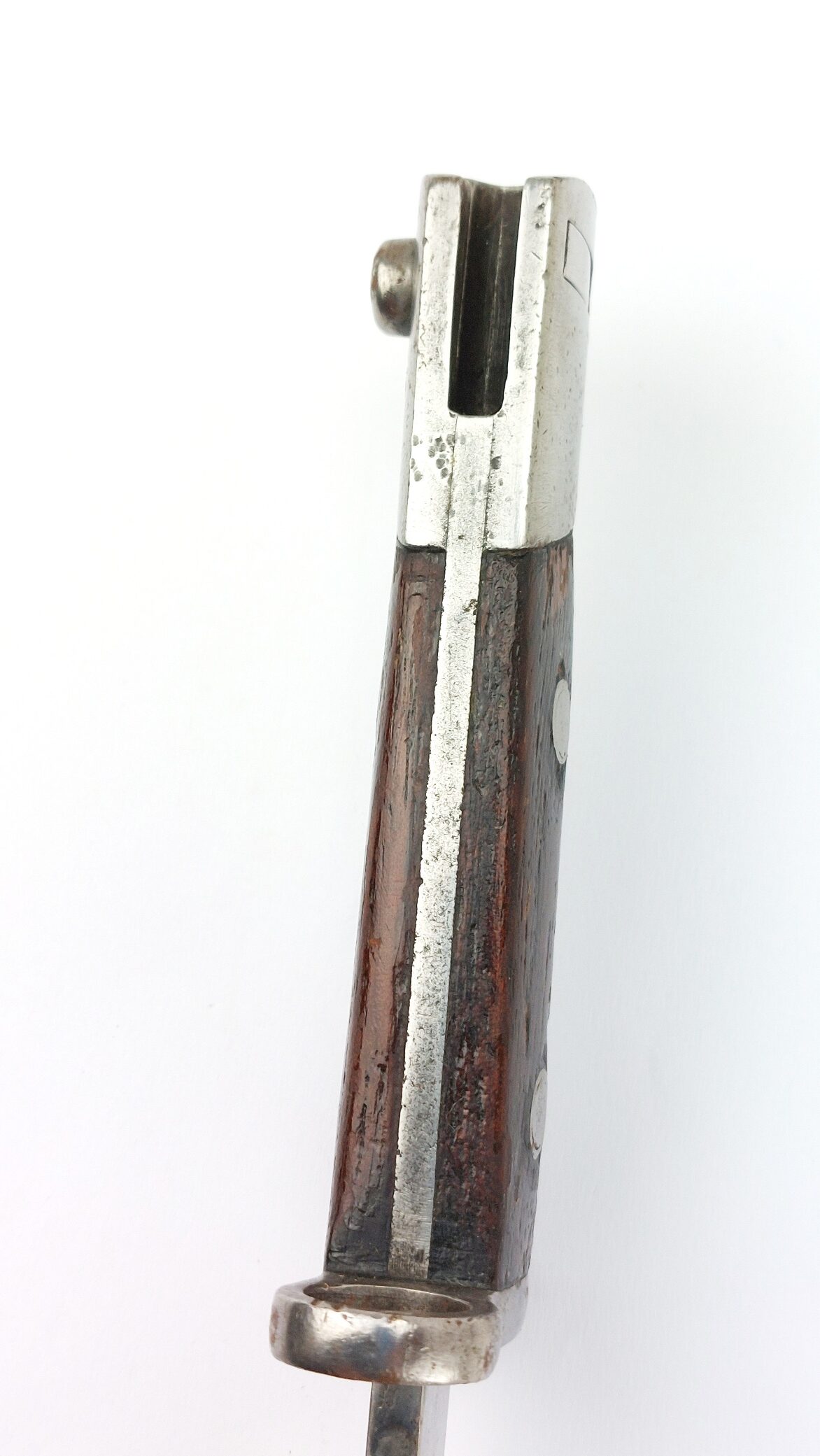 Thai (Siam), 1903, Type 45 (R.S. 121) Mauser Bayonet, with Scabbard; Siamese Markings - Image 9