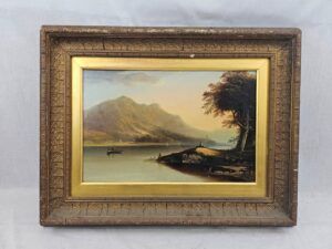 The Entrance To Loch Katrine Oil Painting By Kenneth MacKenzie 1882 - 1899