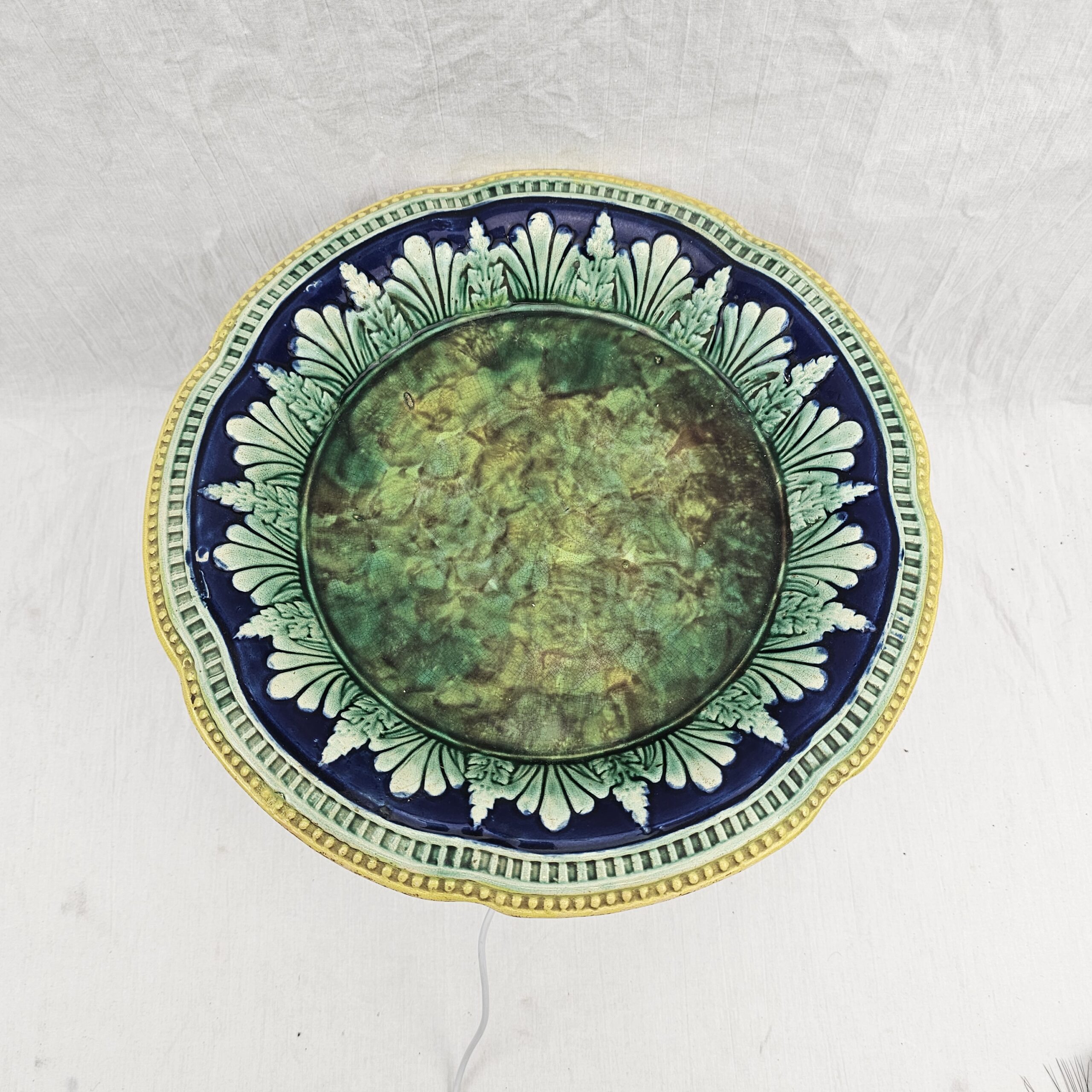 Victorian Majolica Table Serving Platter