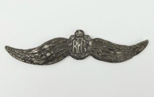 WW1 Royal Flying Corps RFC Cast Metal Plaque
