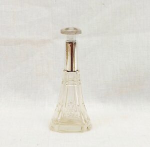 c1920 Sterling Silver Mounted Perfume Bottle