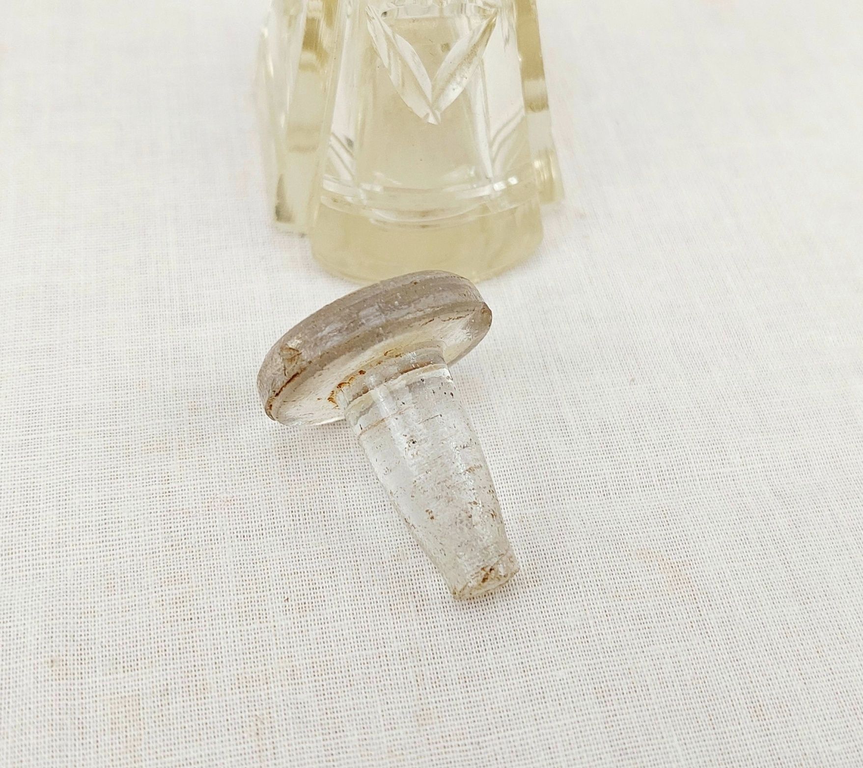 c1920 Sterling Silver Mounted Perfume Bottle - Image 8