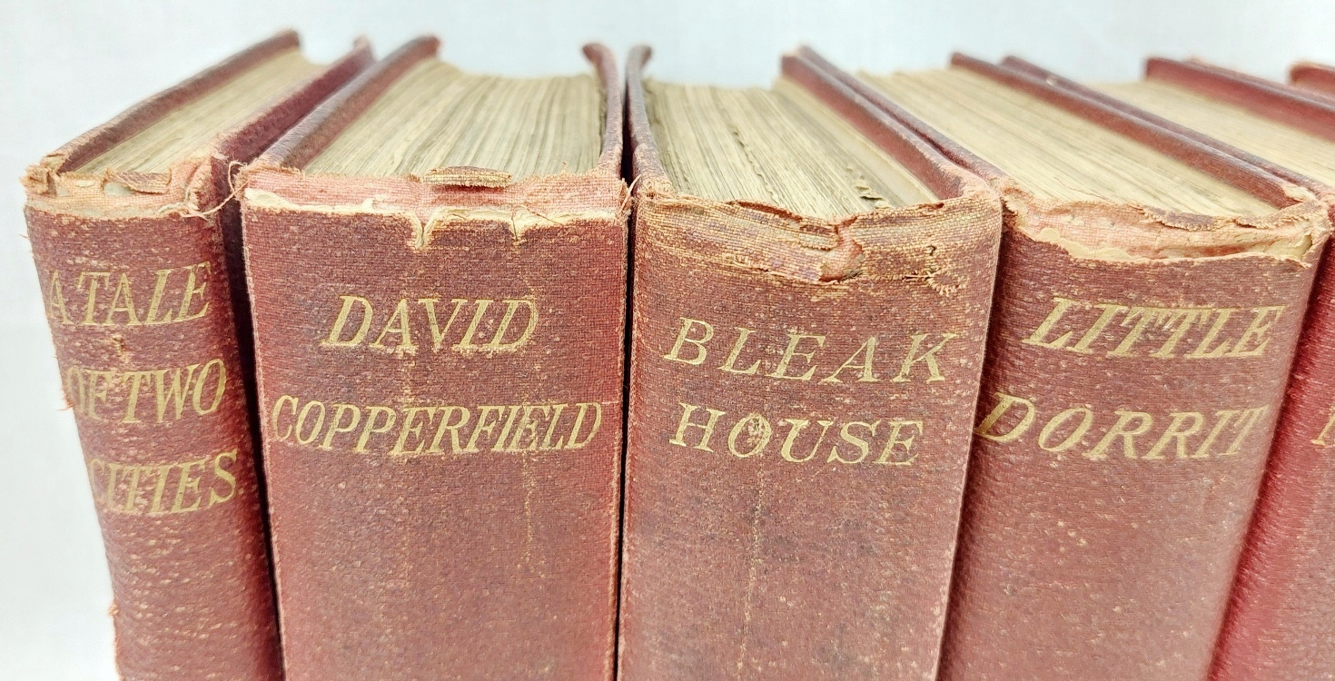 17 Vols Of Charles Dickens Published In 1868 By Chapman - Image 21