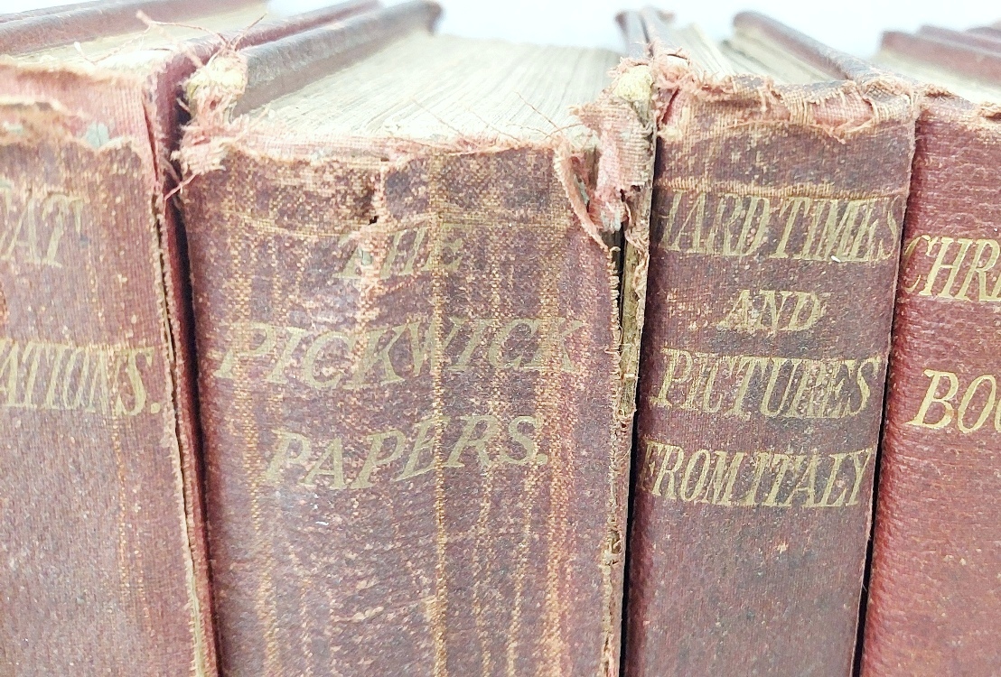 17 Vols Of Charles Dickens Published In 1868 By Chapman - Image 18