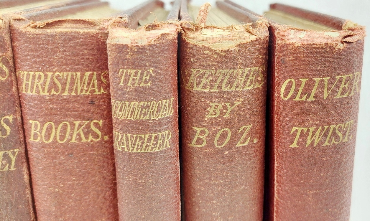 17 Vols Of Charles Dickens Published In 1868 By Chapman - Image 17