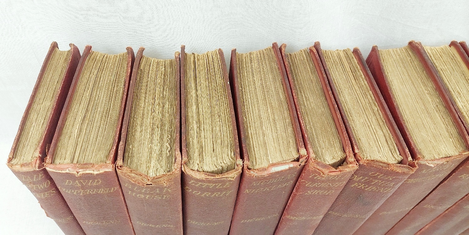 17 Vols Of Charles Dickens Published In 1868 By Chapman - Image 16