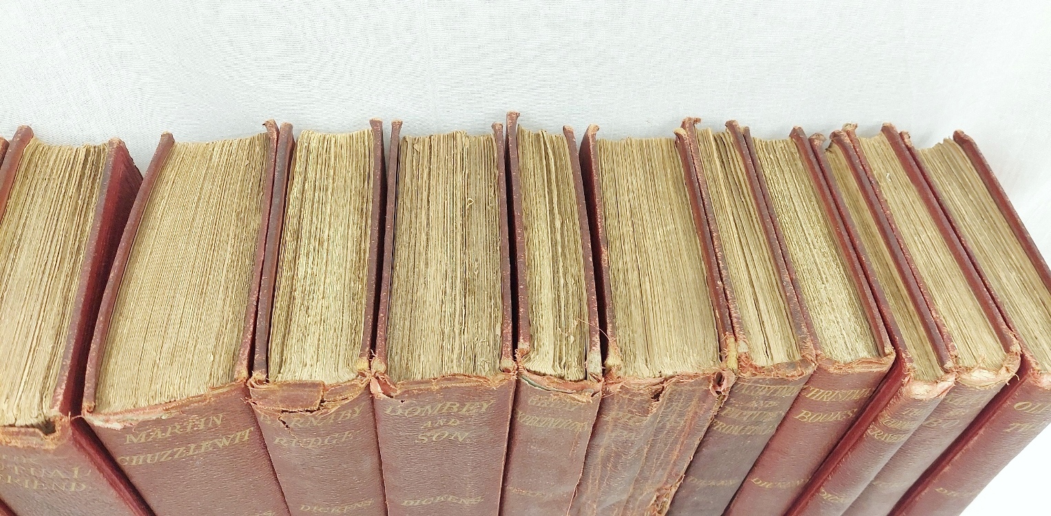 17 Vols Of Charles Dickens Published In 1868 By Chapman - Image 15
