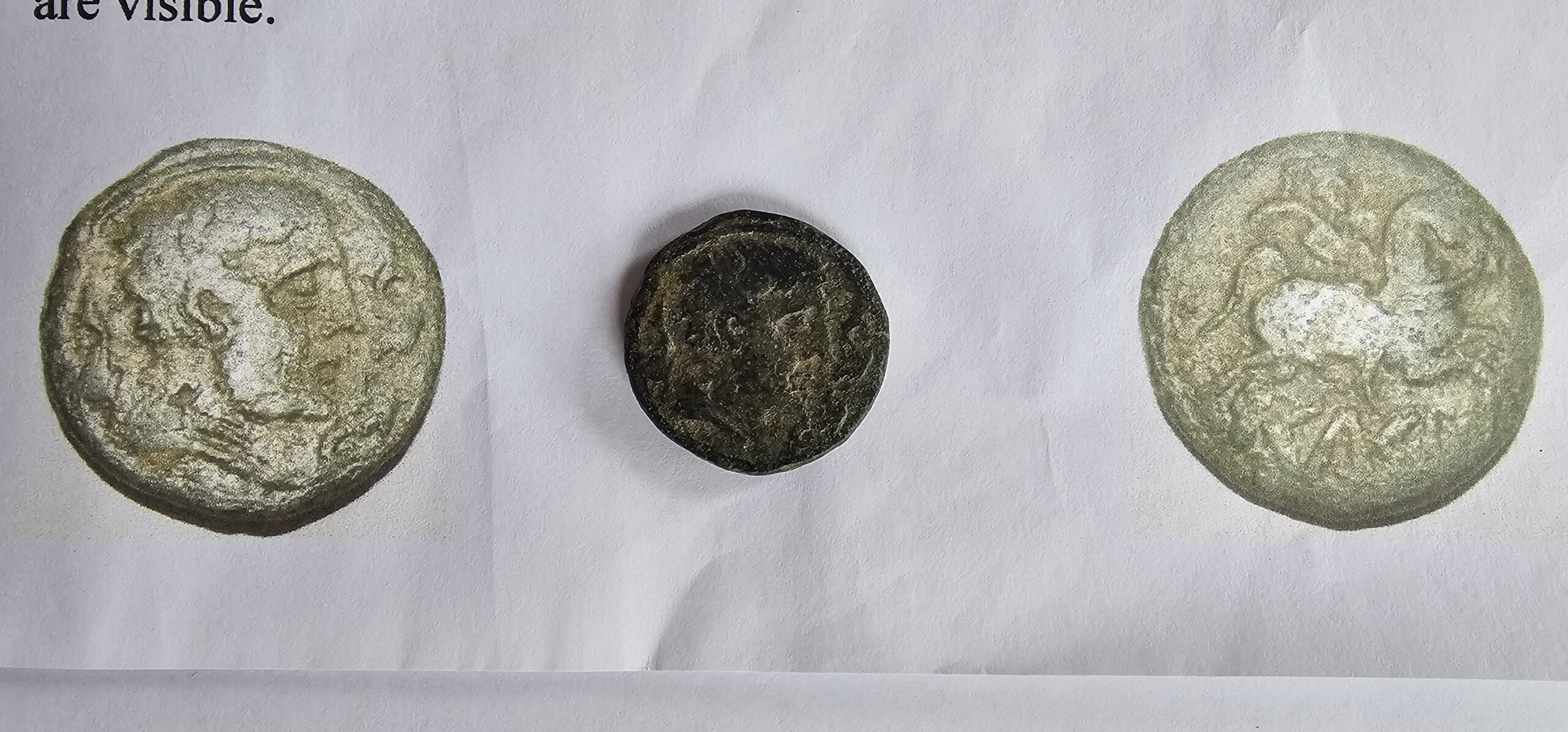 Circa 2nd Century BC Antique Roman-Celtibertian 'AS Coin #8 - Image 2