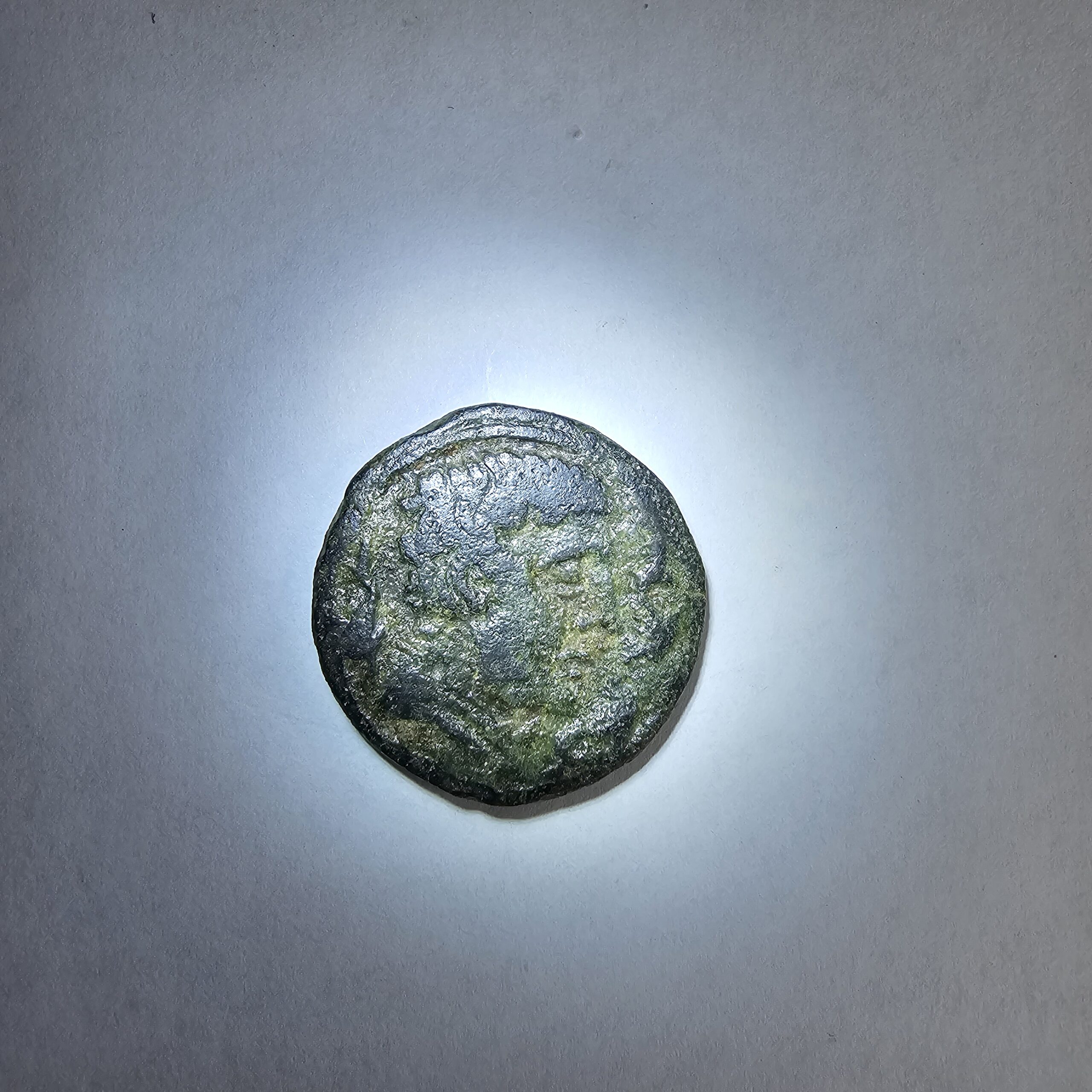 Circa 2nd Century BC Antique Roman-Celtibertian 'AS Coin #8 - Image 3