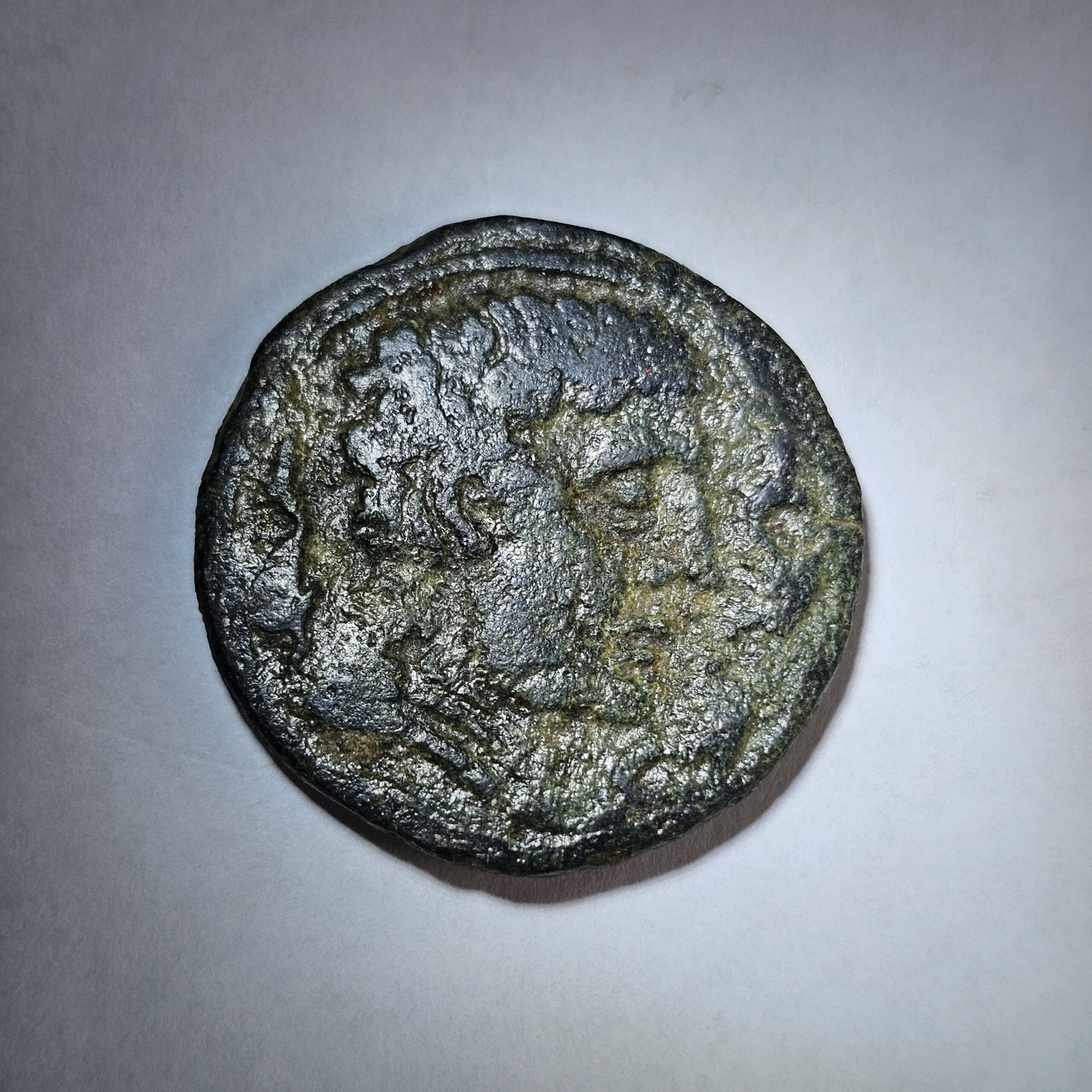 Circa 2nd Century BC Antique Roman-Celtibertian 'AS Coin #8