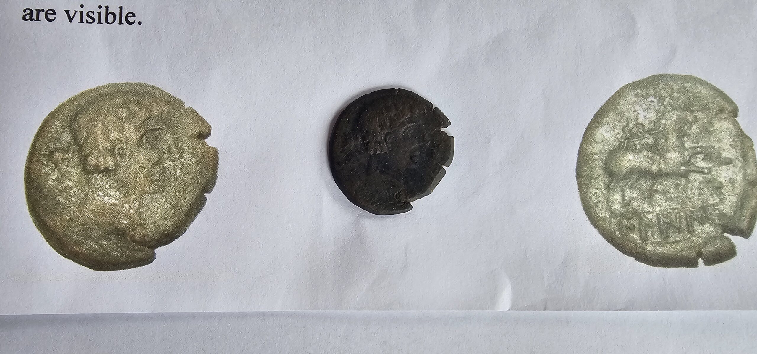 Circa 2nd Century BC Antique Roman-Celtibertian 'AS Coin #10 - Image 2