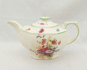Art Deco 1930s Grimwades Royal Winton Ivory Teapot