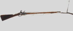 British, c.1800, India Pattern “Brown Bess” Flintlock Musket by T. Potts, London, with Original Socket Bayonet & Sling, Obsolete Calibre