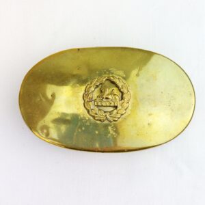 British, 19th Century, Regimental Snuff Box, Gloucestershire Regiment ’Egypt’ Badge”
