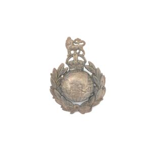 British, WWII, Royal Marines Sweetheart Brooch, Sterling Silver, by J.R. Gaunt & Son