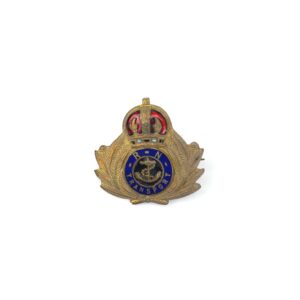 British, WWII, Royal Naval Transport Service, Enamel & Gilt Badge