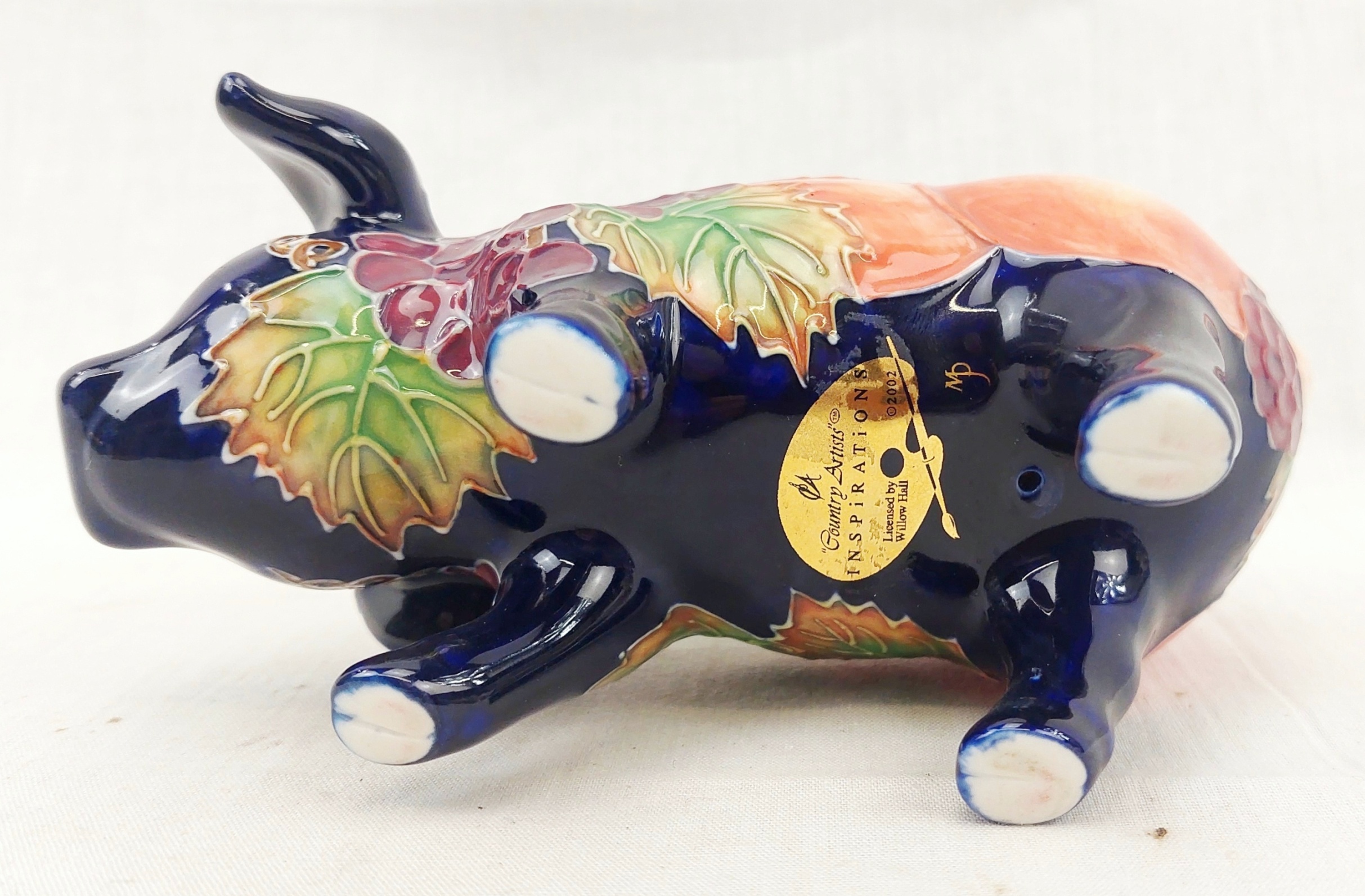 Country Artists Ceramic Tube Lined Ceramic Pig - Image 7