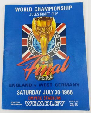 England, 30 July 1966 – Original World Cup Final Programme, Wembley Stadium (England v West Germany)