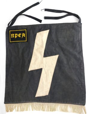 German, WW2, Deutsches Jungvolk (DJ) (Hitler Youth Junior Section) Trumpet Banner with NPEA Insignia