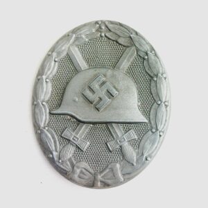 German, WW2, Silver Grade Wound Badge (Verwundetenabzeichen), Solid Back*