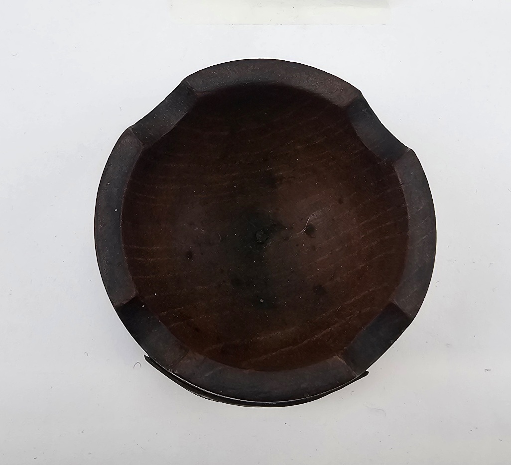 HMS Iron Duke Teak Treen Ashtray - Image 4