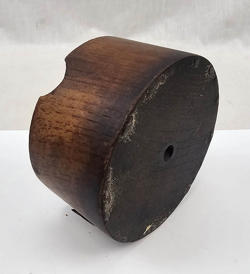 HMS Iron Duke Teak Treen Ashtray - Image 3