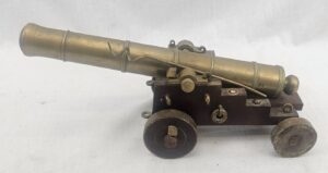 Model Of A c1800 Royal Navy Ships Cannon