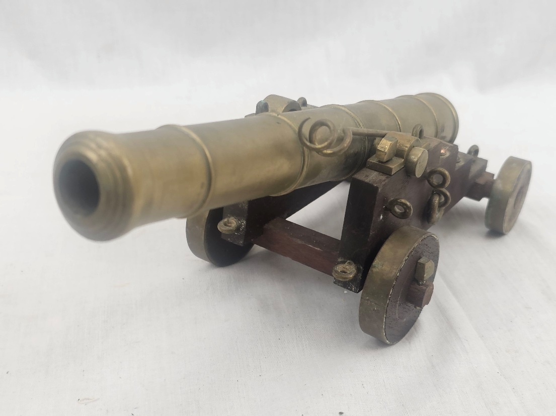 Model Of A c1800 Royal Navy Ships Cannon - Image 5