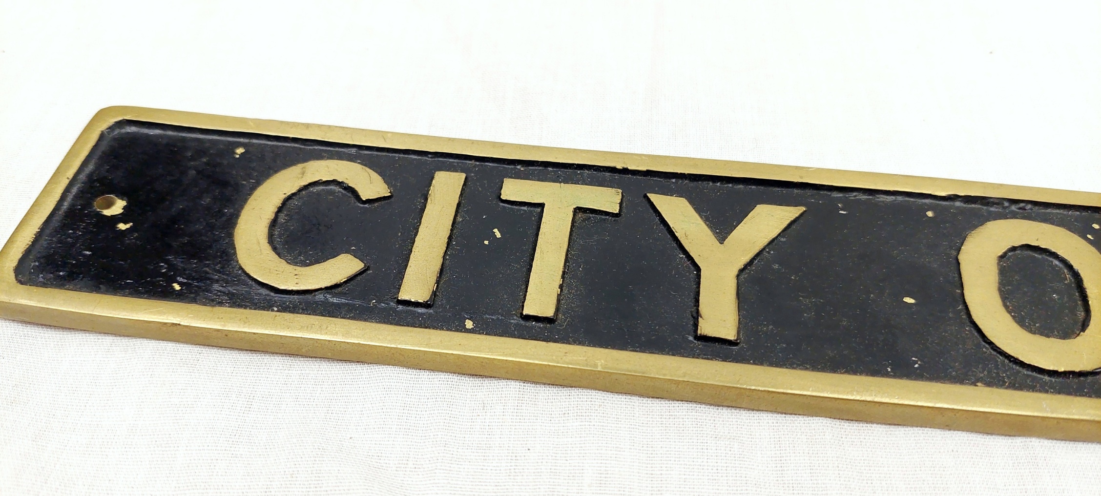 Newton Replicas City Of Coventry Locomotive Sign - Image 2