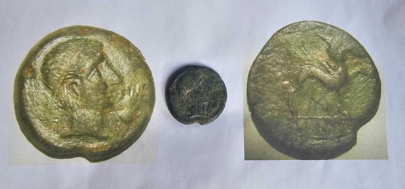 Circa 2nd Century BC Greek Iberian Rare Version of Tetradrachm Coin #3 - Image 2