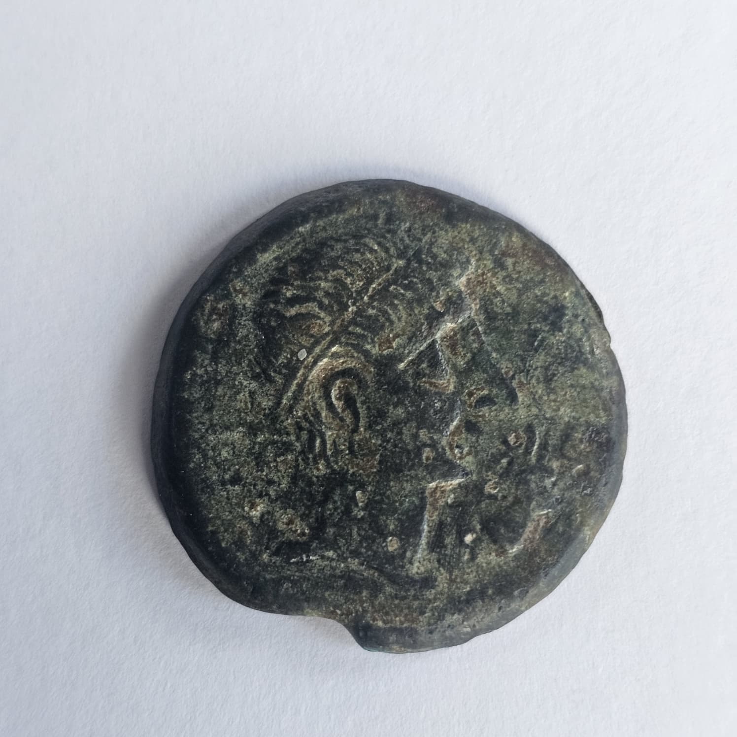 Circa 2nd Century BC Greek Iberian Rare Version of Tetradrachm Coin #3 - Image 4