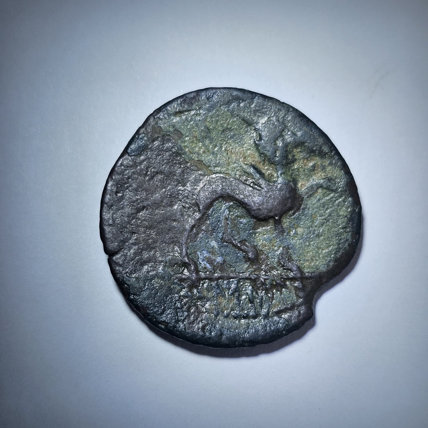 Circa 2nd Century BC Greek Iberian Rare Version of Tetradrachm Coin #3 - Image 3