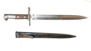 Swiss, c.1918-1933, Schmidt–Rubin M1918 Bayonet and Scabbard – Waffenfabrik Neuhausen