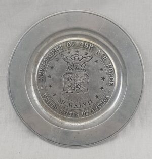 USA Department Of The Air Force Metal Platter