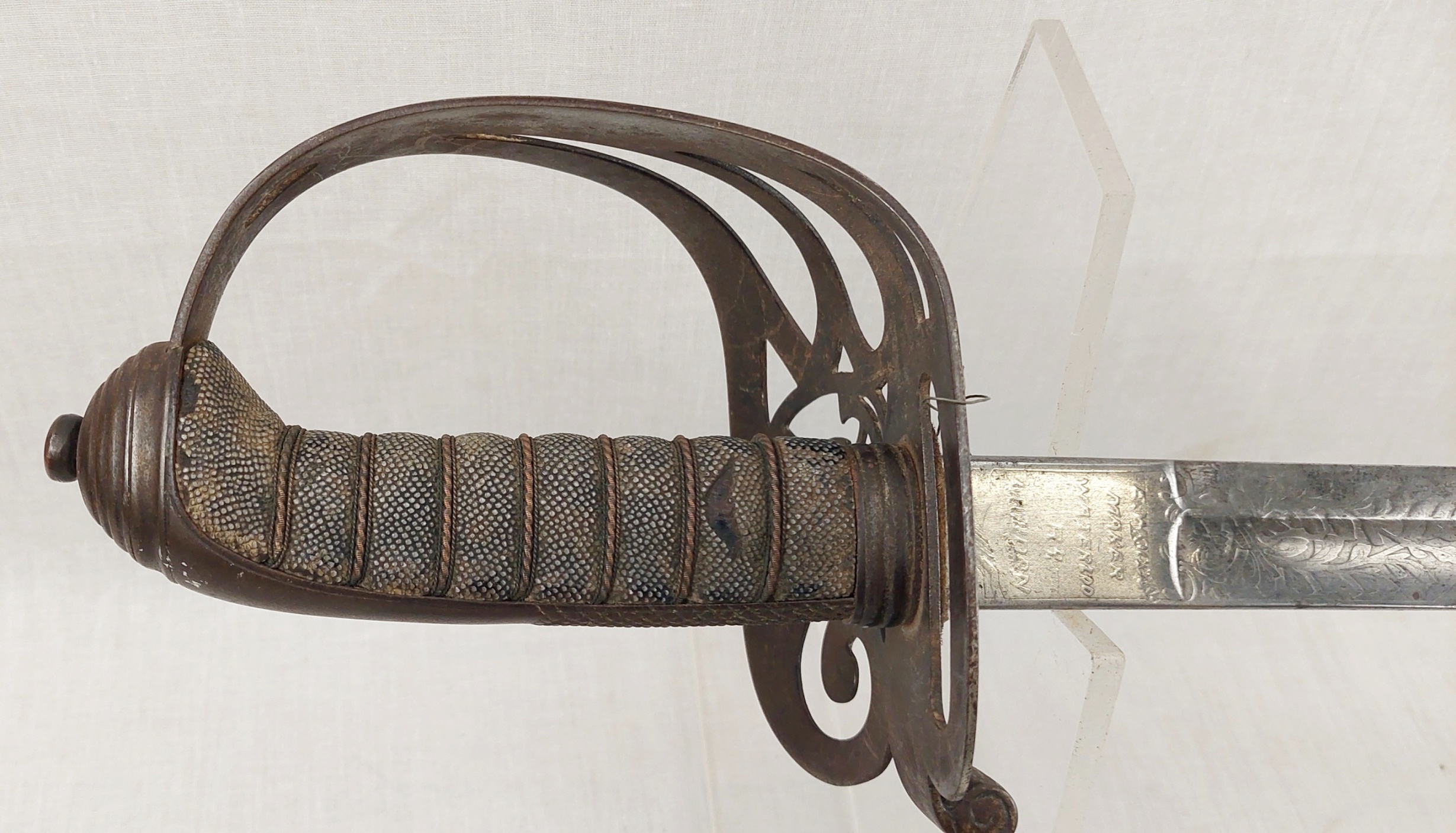 Victorian 1827 Pattern Rifles Officers' Sword By E. Woods Of London - Image 15