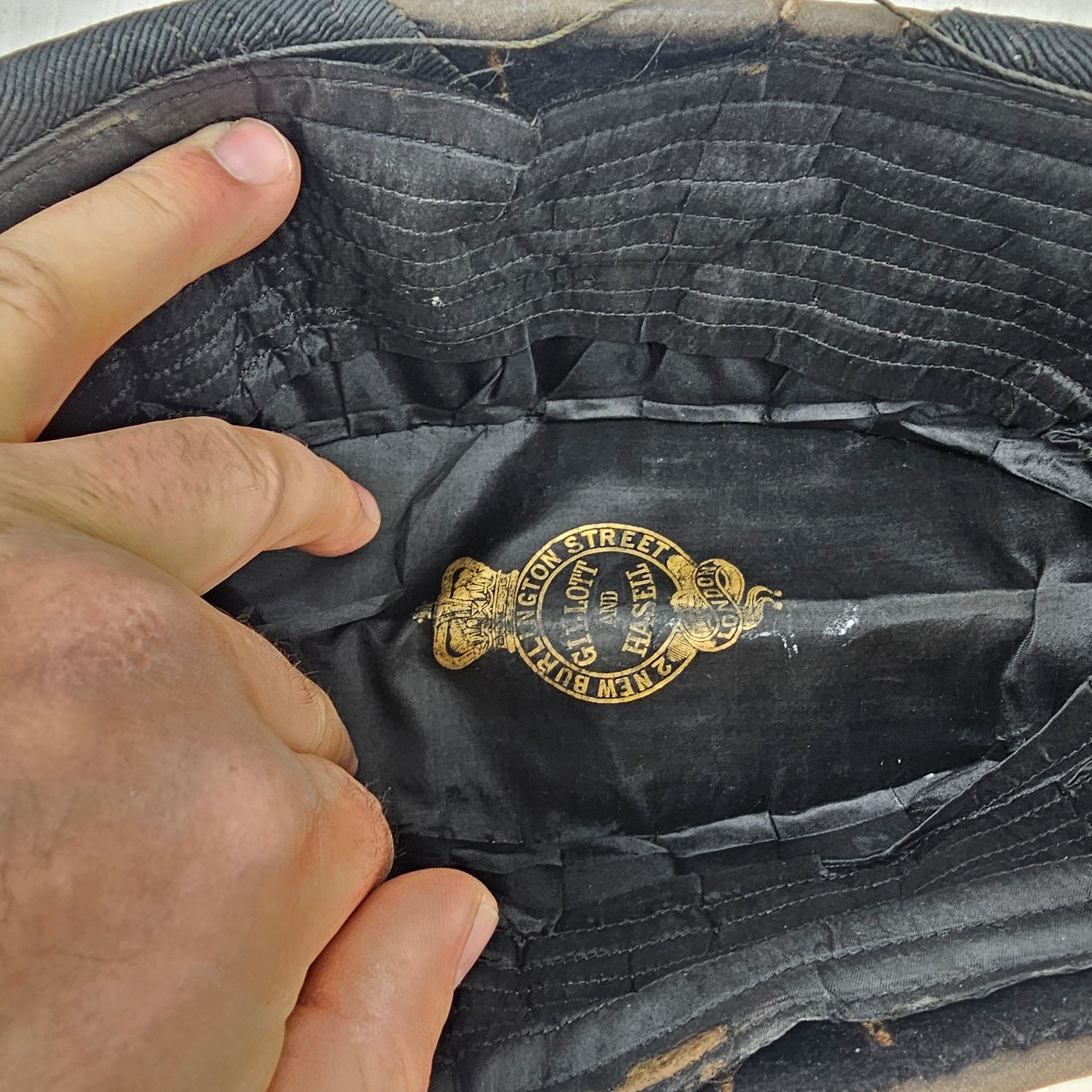 Victorian Court Cocked Hat And Japanned Tin Case - Image 8