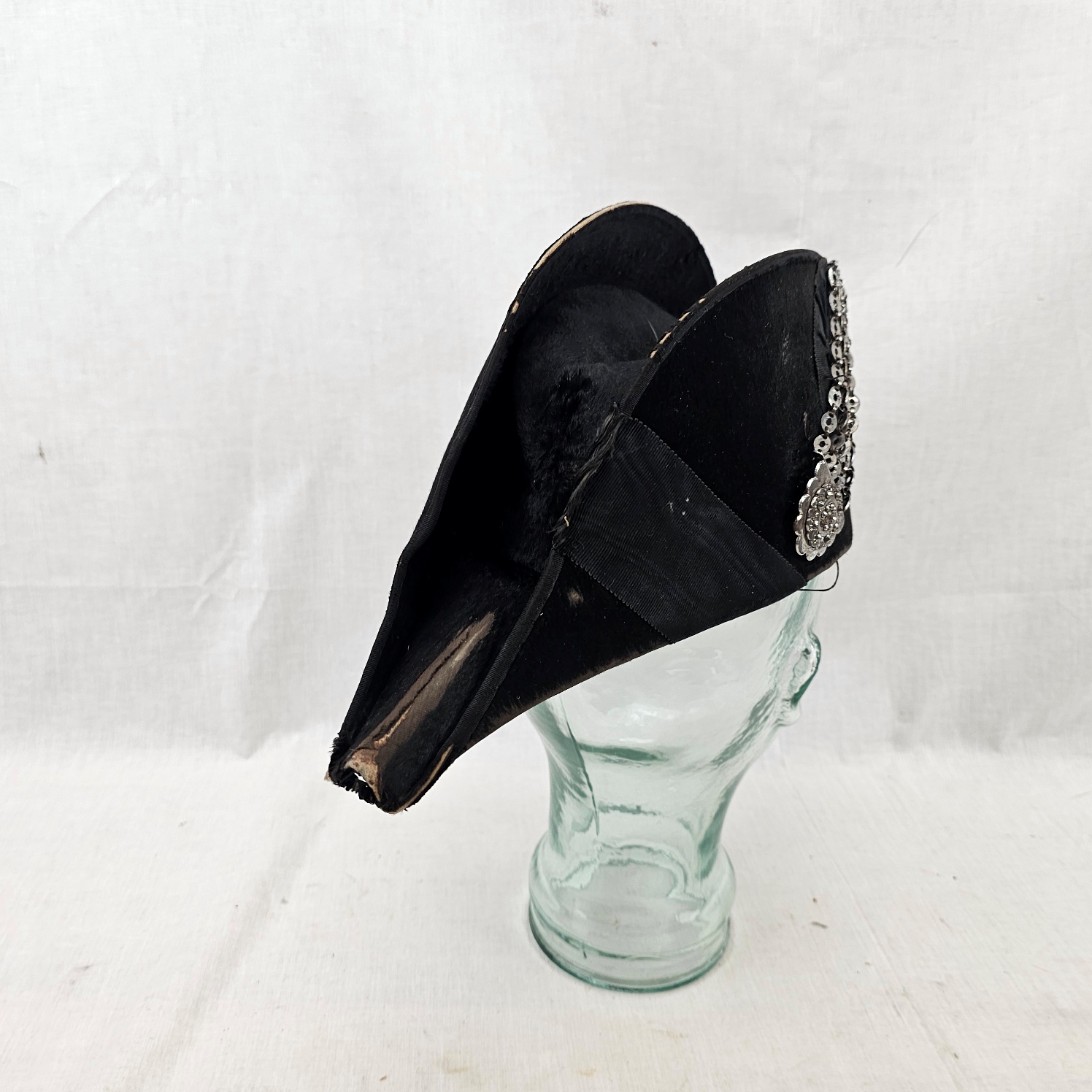Victorian Court Cocked Hat And Japanned Tin Case - Image 4