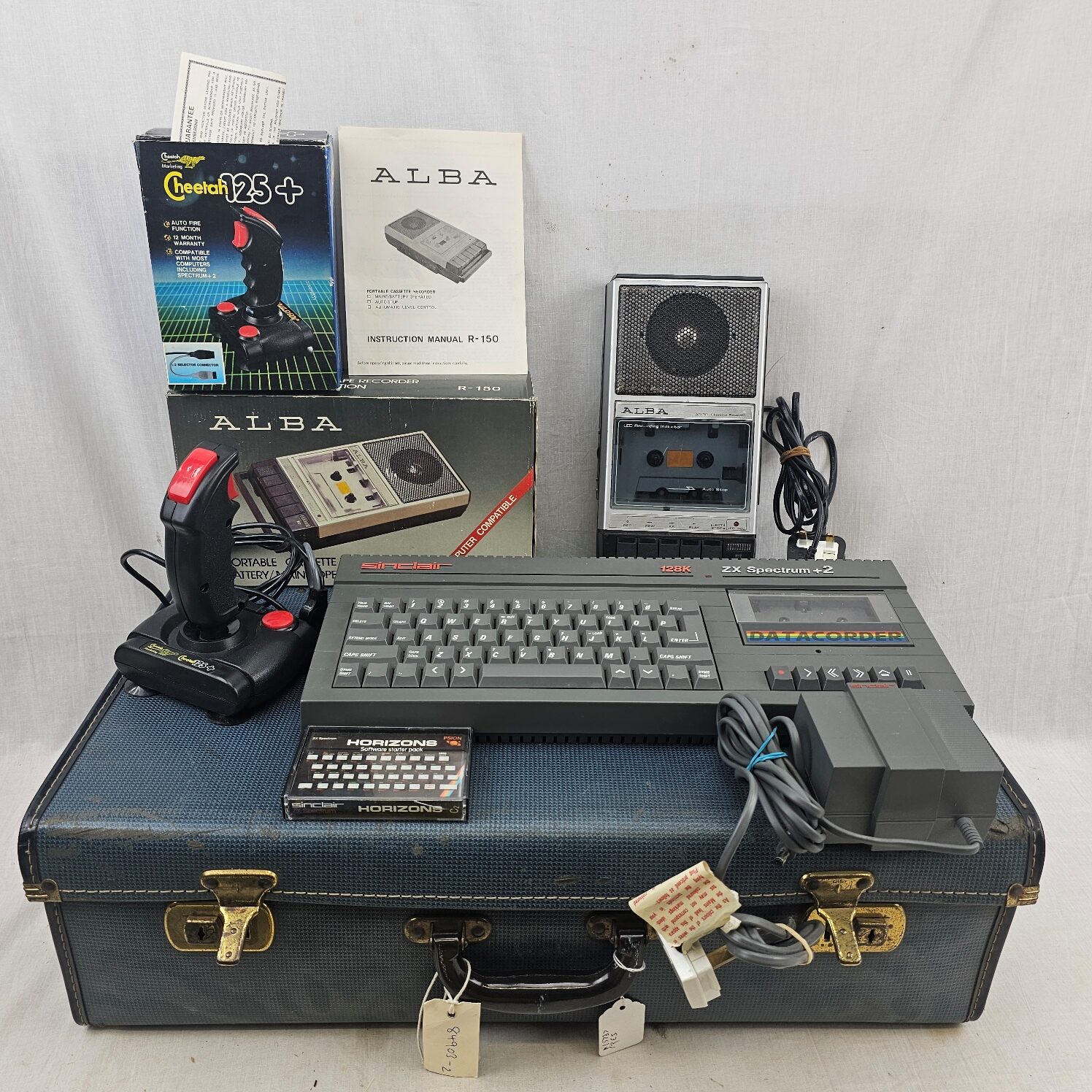 Vintage ZX Spectrum +2 128K Plus Games Etc