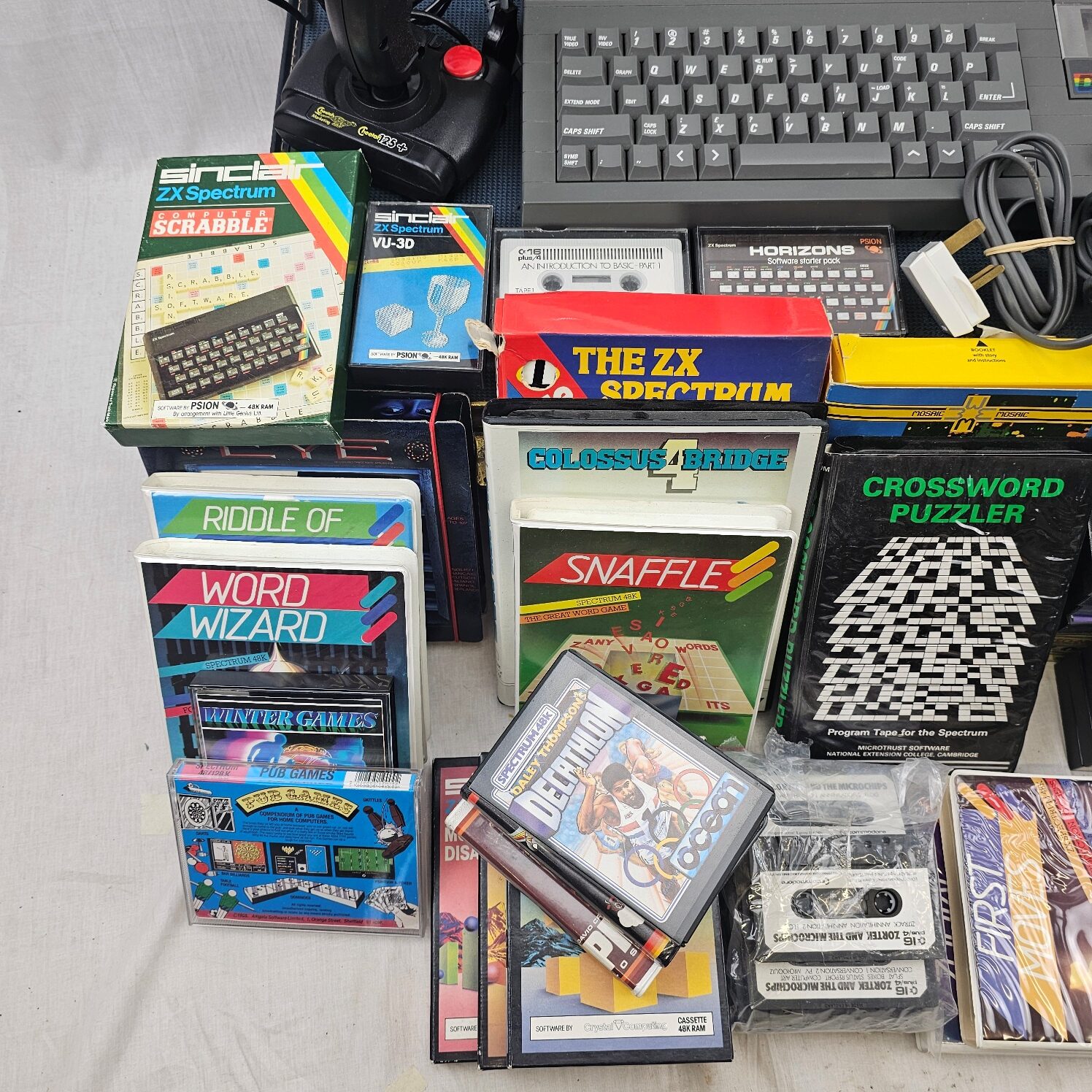 Vintage ZX Spectrum +2 128K Plus Games Etc - Image 3