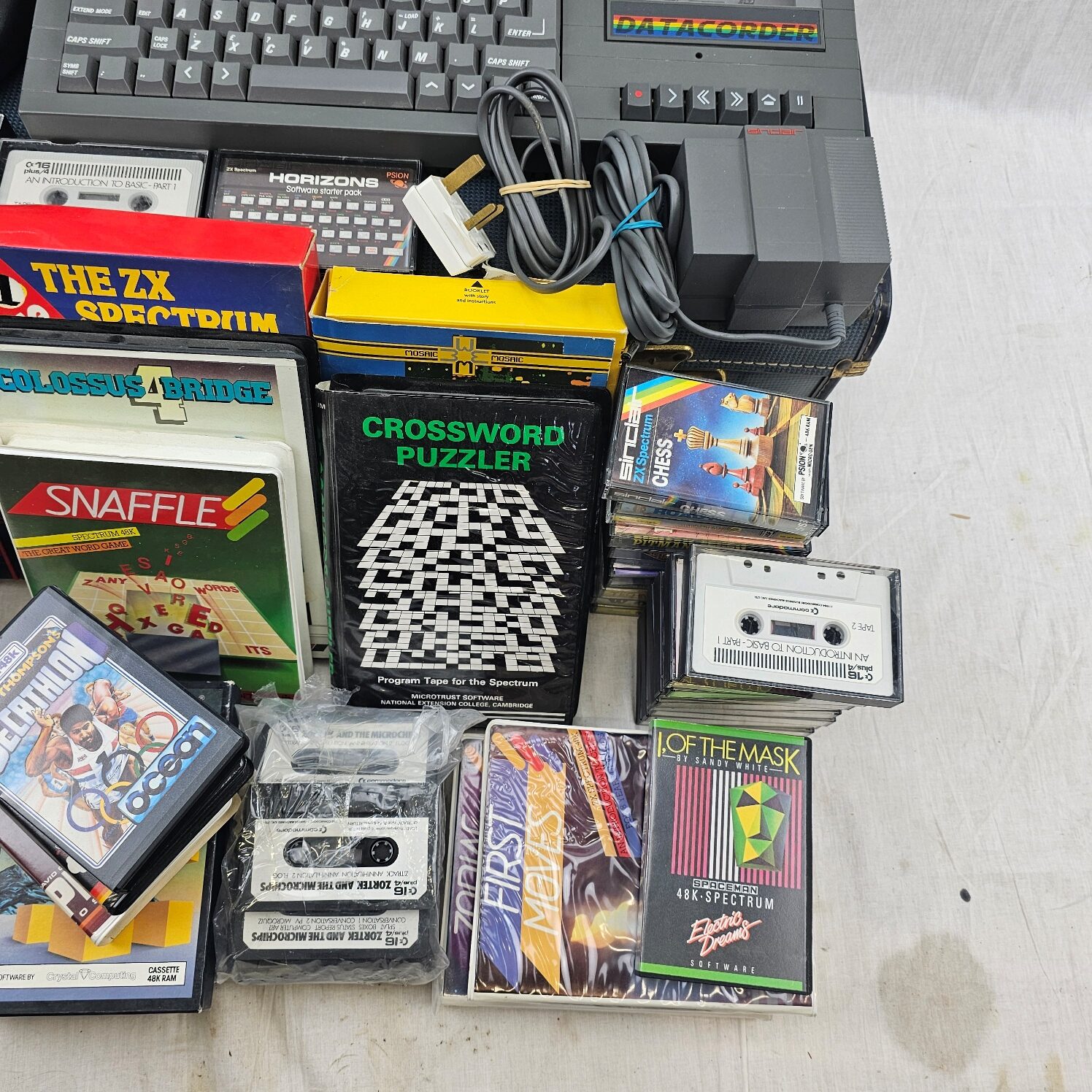Vintage ZX Spectrum +2 128K Plus Games Etc - Image 4
