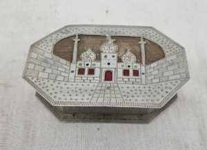 WW2 Aluminium Trinket Indian Palace Box #2