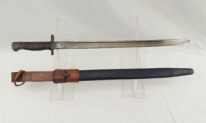 1917 Dated1907 Pattern SMLE Rifle Bayonet By Wilkinson With Scabbard And Frog