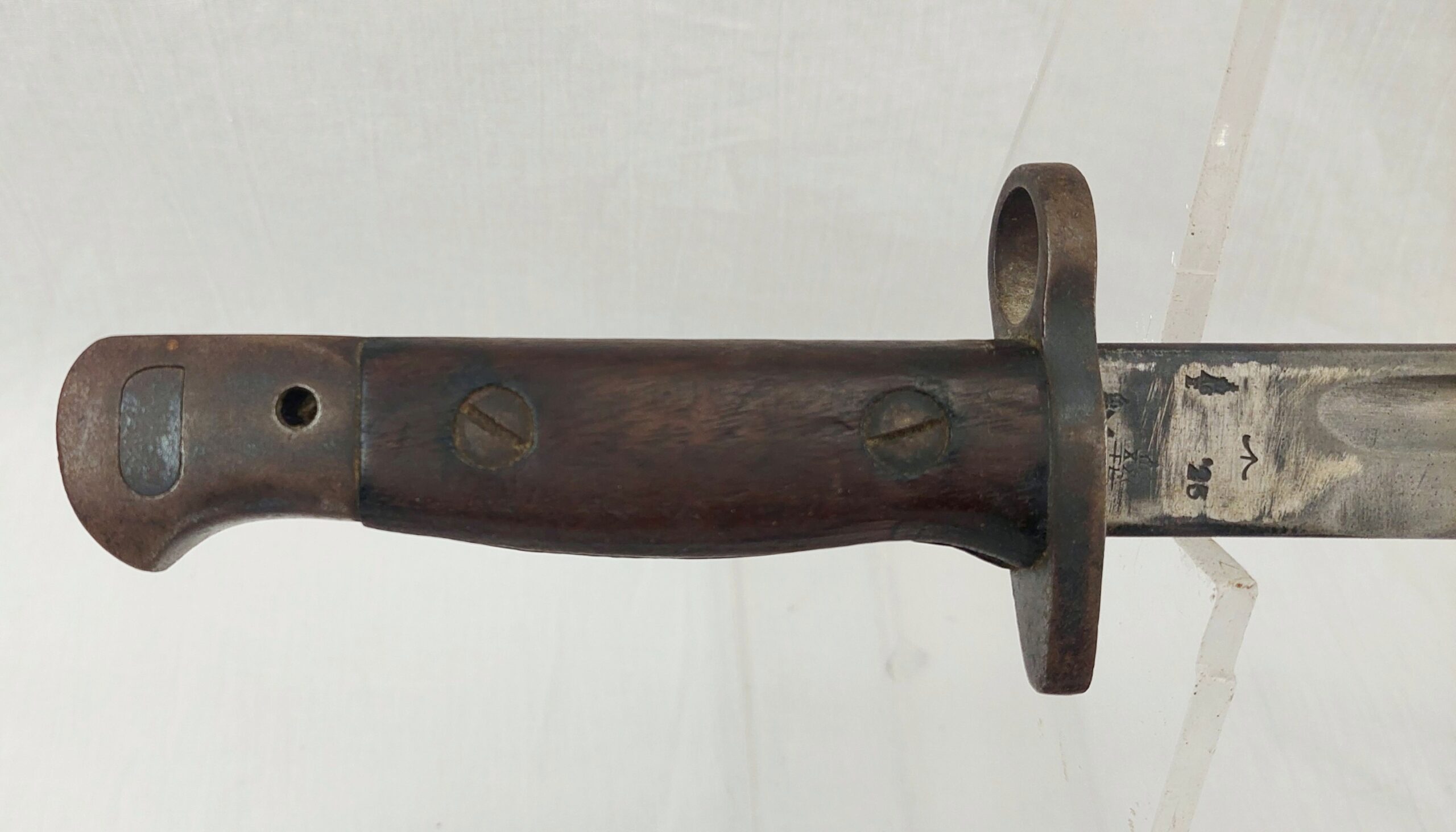 1917 Dated1907 Pattern SMLE Rifle Bayonet By Wilkinson With Scabbard And Frog - Image 14