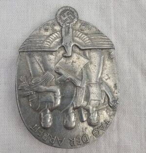 1935 German Day Badge By Paul Schulze & Co