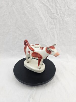 19th Century Staffordshire Pottery Cow Creamer